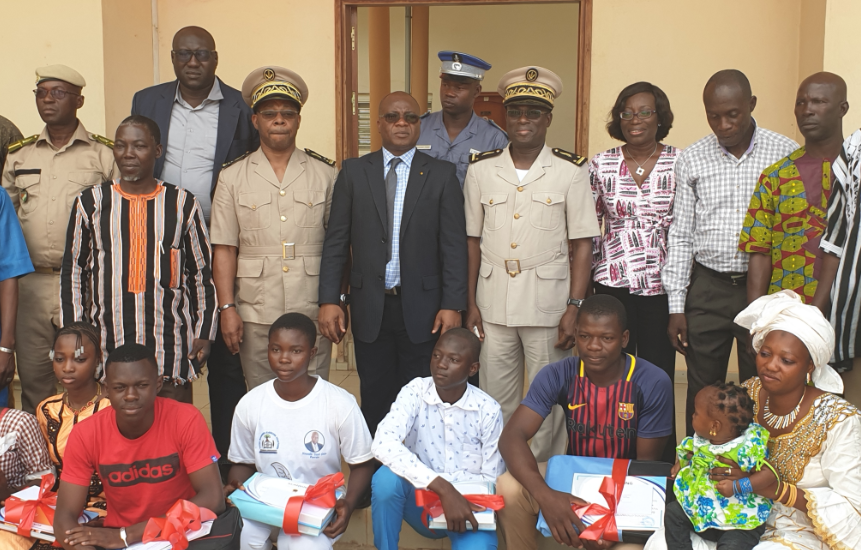 Cérémonie de remise de prix d’excellence scolaire à Ouangolodougou, Niangolokodougou, Laléraba et Pogo