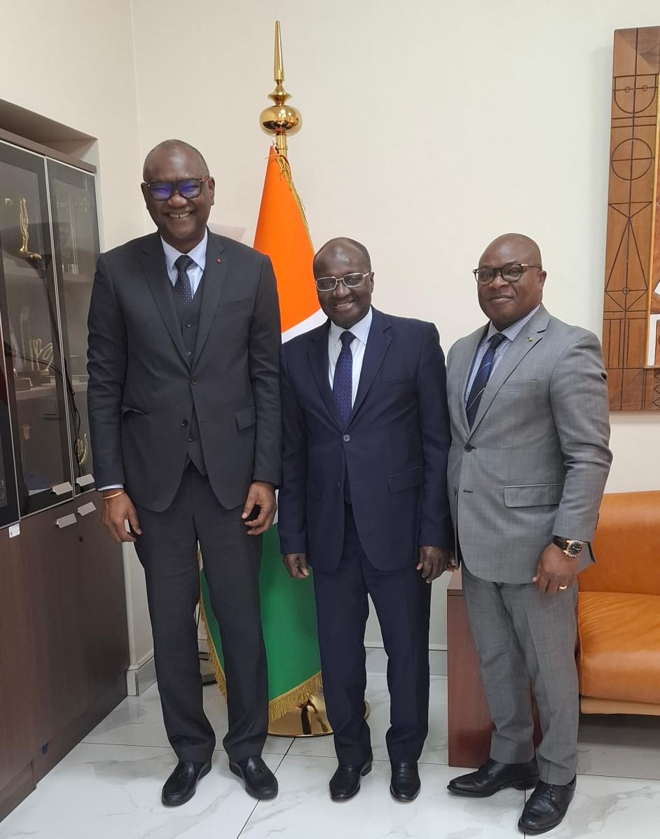 Le Président de la Chambre de Commerce et d’Industrie de Côte d’Ivoire (CCI-CI) accorde une audience au PDG de Systems Systems